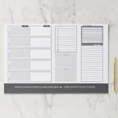 ウィークリーグレーデックプランナー ペーパーパッド (インサイチュ)