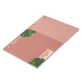 ウィークリーセルフケア ノートパッド (アングル)