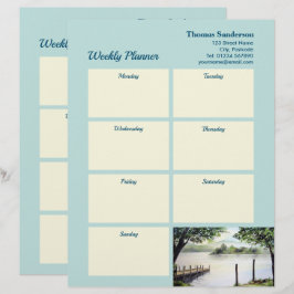 ウィークリープランナーダーウェントウェイレイクディストリクトクンブリア レターヘッド