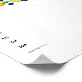 ウィークリーミールプランナー ポスター (角)