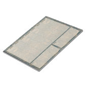 ウィークリーリスト – William Morris Peacocks and Dragons ノートパッド (アングル)