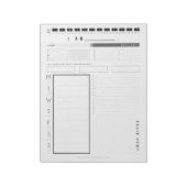 ウィークリーIアムプランナー ノートパッド (回転)