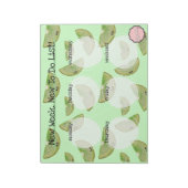 ウィークリーTo Doリスト、かわいいKiwi Slice ノートパッド (回転)