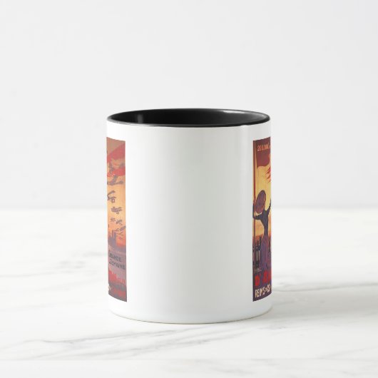 ウィーク素晴らし・オブ・アビエーション – 女性用ポスター マグカップ (中央)