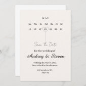 ウィーク・オブ・ラブ結婚式招待状 招待状 (正面/裏面)