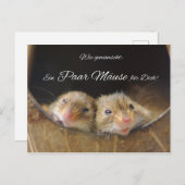 ウィーゲウンシュト:エインパールミューズフュールディッチ! ポストカード (正面/裏面)