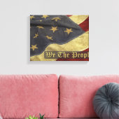ウィーザピープルフラッグキャンバスプリント キャンバスプリント (インサイチュ (リビング))