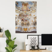 ウィースキルヒチャーチインテリア ポスター (ホームオフィス)