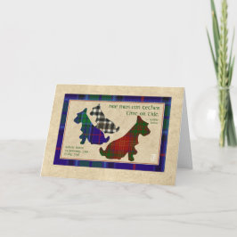 ウィースコットロバートバーンズ誕生日3 カード