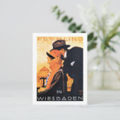 ウィースバーデン旅行ポスター ポストカード (スタンド正面)