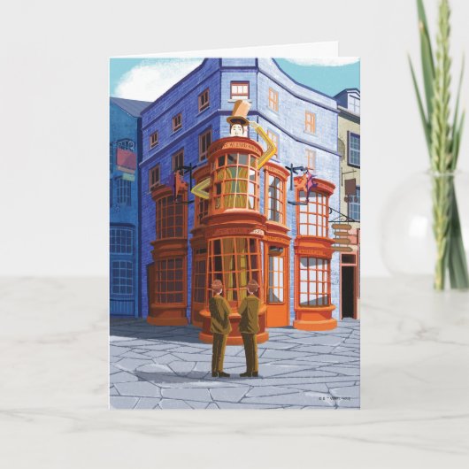 ウィースリーの魔法使い喘息のフレッドとジョージ カード (正面)