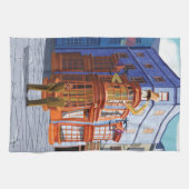 ウィースリーの魔法使い喘息のフレッドとジョージ キッチンタオル (横)