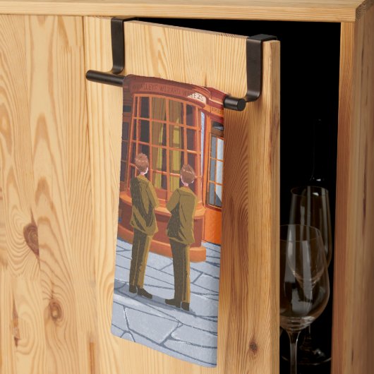 ウィースリーの魔法使い喘息のフレッドとジョージ キッチンタオル (三つ折り)