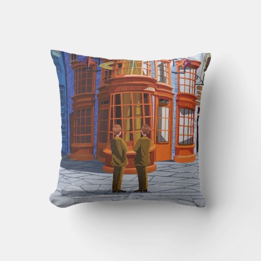 ウィースリーの魔法使い喘息のフレッドとジョージ クッション (正面)