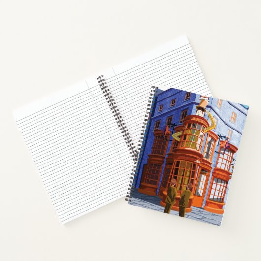 ウィースリーの魔法使い喘息のフレッドとジョージ ノートブック (内部)