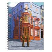 ウィースリーの魔法使い喘息のフレッドとジョージ ノートブック (正面)