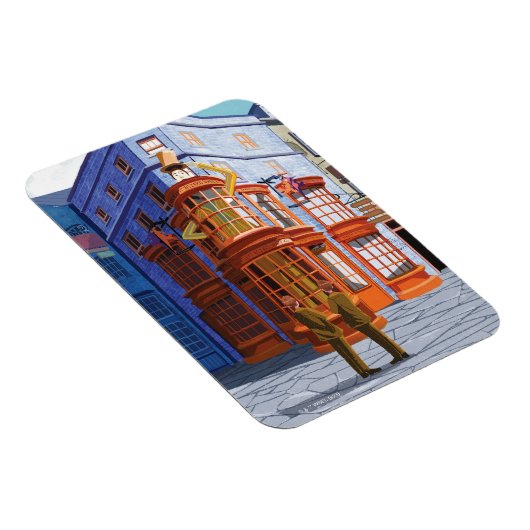 ウィースリーの魔法使い喘息のフレッドとジョージ マグネット (右側)