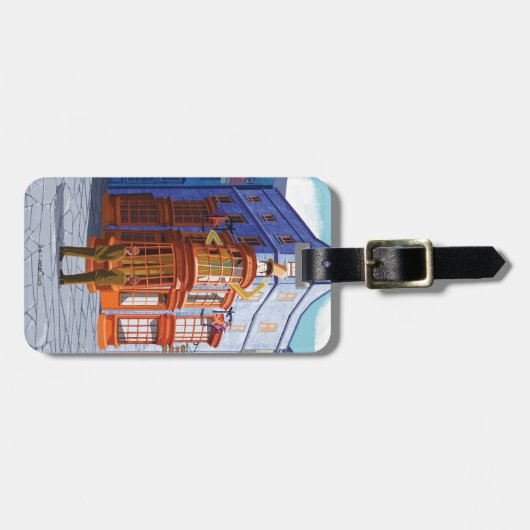 ウィースリーの魔法使い喘息のフレッドとジョージ ラゲッジタグ (正面横)