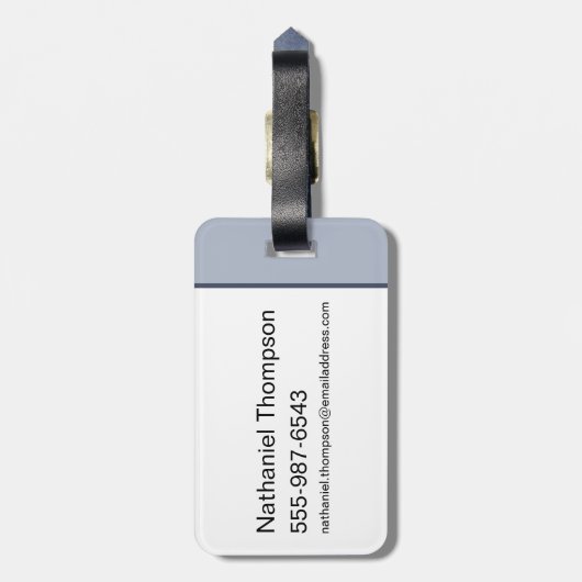 ウィースリーの魔法使い喘息のフレッドとジョージ ラゲッジタグ (裏面縦)