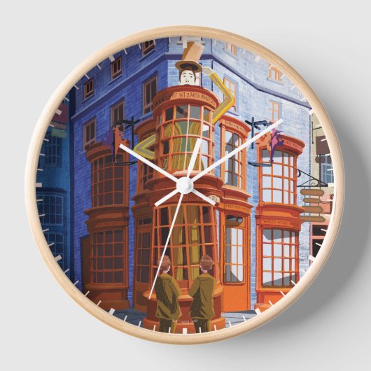 ウィースリーの魔法使い喘息のフレッドとジョージ 壁時計 (正面)