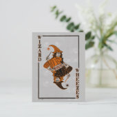 ウィーズリーのカード裏面 ポストカード (スタンド正面)