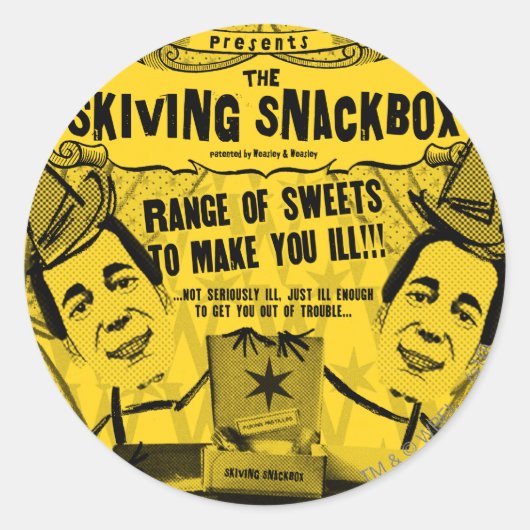 ウィーズリー兄弟の魔法製品 ラウンドシール (正面)