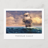 ウィーダーガリー歴史船絵画のはがき ポストカード (正面)