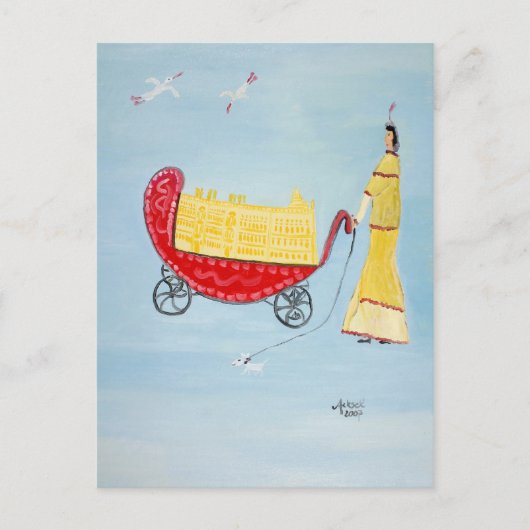 ウィーダーゲバート ポストカード (正面)