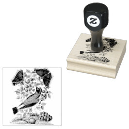 ウィーテルビルベリーキャンバーウェルバードスクラップブック作り ラバースタンプ