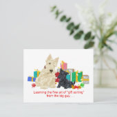 ウィートスコッティアンドパップホリデイ シーズンポストカード (スタンド正面)