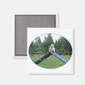 ウィートスコットランドの敏捷性 マグネット (正面/裏面)