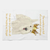 ウィートスコティッシュテリアキング キッチンタオル (横)