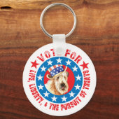 ウィートテリアに投票 キーホルダー (正面)