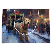 ウィートテリアのクリスマス ラージペーパーバッグ (正面)