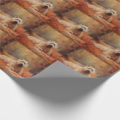 ウィートテリアイン紅葉秋インスパイア ラッピングペーパー (角)