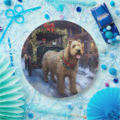 ウィートテリアクリスマスフェスティバルシーズン ペーパープレート (パーティー)