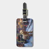 ウィートテリアクリスマスフェスティバルシーズン ラゲッジタグ (正面縦)