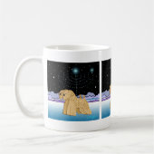 「ウィートテリアズ・アット・ハヌカー（ユダヤ教の祭り）」 コーヒーマグカップ (左)