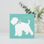 ウィートテリアドッグパピー サンキューカード (スタンド正面)