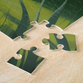 ウィートテリアドッグ春の花絵を描ズ ジグソーパズル (側面)