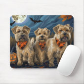 ウィートテリアハロウィン不気味 マウスパッド (マウス)