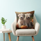 ウィートテリアパピーオータムデライトカボチャ クッション (椅子)