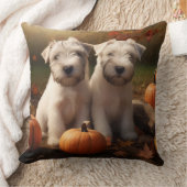 ウィートテリアパピーオータムデライトカボチャ クッション (ブランケット)