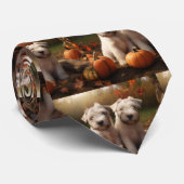 ウィートテリアパピーオータムデライトカボチャ ネクタイ (ロール)