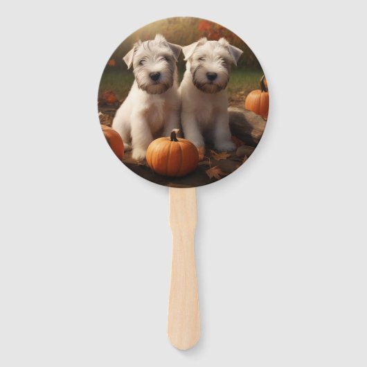 ウィートテリアパピーオータムデライトカボチャ ハンドファン (裏面)