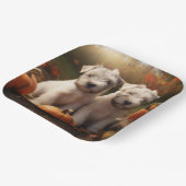 ウィートテリアパピーオータムデライトカボチャ ペーパープレート (傾斜あり)