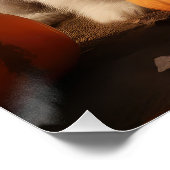 ウィートテリアパピーオータムデライトカボチャ ポスター (コーナー)