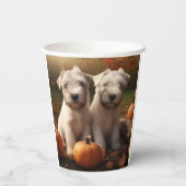 ウィートテリアパピーオータムデライトカボチャ 紙コップ (裏面)