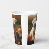 ウィートテリアパピーオータムデライトカボチャ 紙コップ (右)