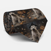 ウィートテリアパンプキンハロウィンホラー ネクタイ (ロール)